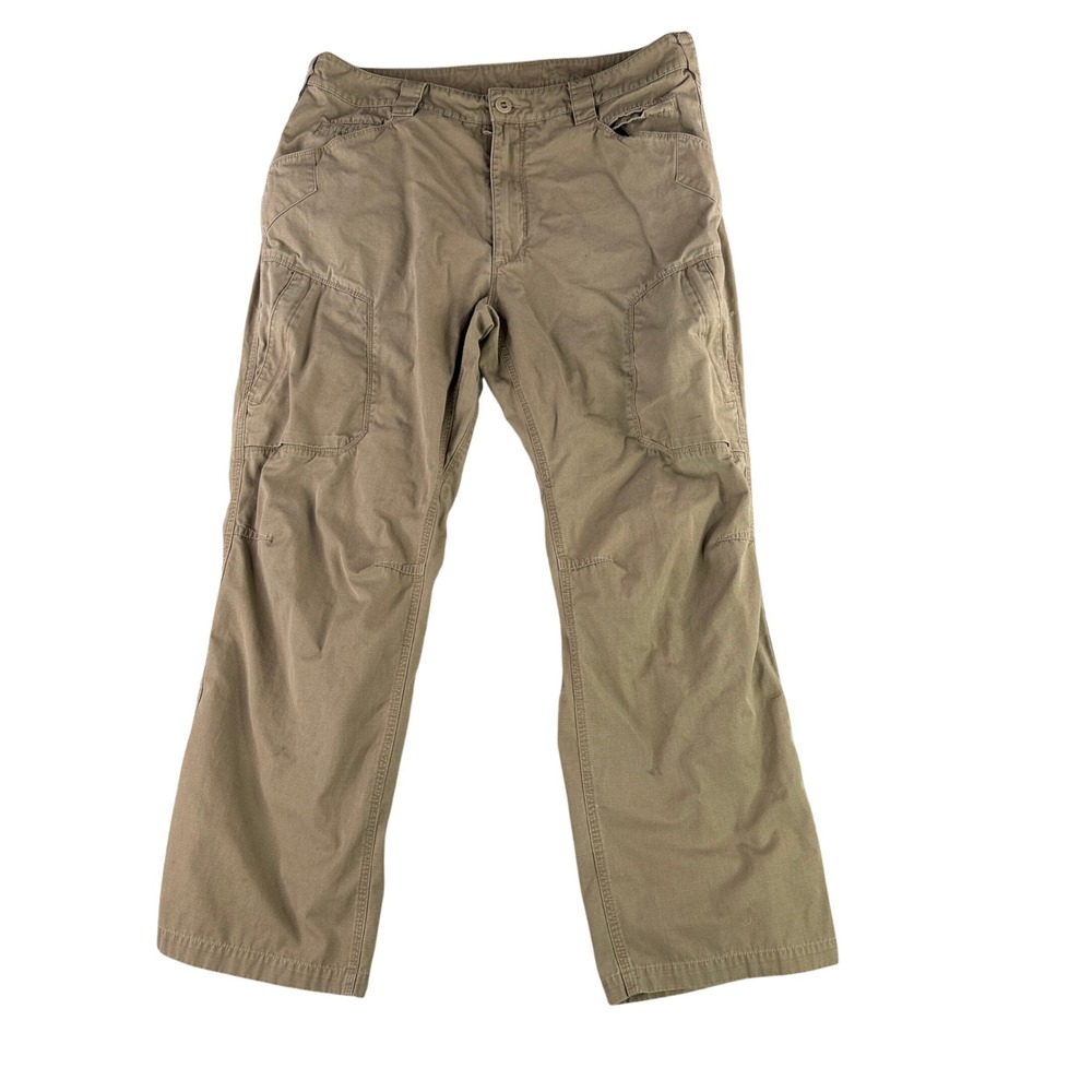 Triple Aught Design Cargo Pants Mens 35x30 Brown Force 10 Tactical Ripstop USA